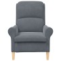 Sillón Gris Oscuro Gris oscuro Tela con patas de madera Estándar von , Sessel - Ref: Foro24-42009858, Preis: 165,69 €, Rabatt: %