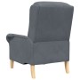 Sillón Gris Oscuro Gris oscuro Tela con patas de madera Estándar von , Sessel - Ref: Foro24-42009858, Preis: 165,69 €, Rabatt: %