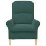 Sillón Verde Oscuro Verde Oscuro Tela con patas de madera Mediano von , Sessel - Ref: Foro24-42009859, Preis: 165,69 €, Rabat...