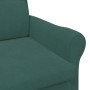 Sillón Verde Oscuro Verde Oscuro Tela con patas de madera Mediano von , Sessel - Ref: Foro24-42009859, Preis: 165,69 €, Rabat...