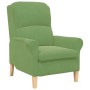 Sillón Verde Claro Verde claro Tela, Madera by , Armchairs - Ref: Foro24-42009860, Price: 165,69 €, Discount: %