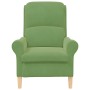 Sillón Verde Claro Verde claro Tela, Madera by , Armchairs - Ref: Foro24-42009860, Price: 165,69 €, Discount: %