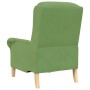 Sillón Verde Claro Verde claro Tela, Madera by , Armchairs - Ref: Foro24-42009860, Price: 165,69 €, Discount: %