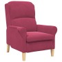 Sillón Borgoña Borgoña Tela de poliéster con patas de madera by , Armchairs - Ref: Foro24-42009862, Price: 203,70 €, Discount: %