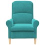 Sillón Turquesa Turquesa Tela Estándar Ergonómico de , Sillones - Ref: Foro24-42009866, Precio: 165,69 €, Descuento: %
