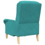Sillón Turquesa Turquesa Tela Estándar Ergonómico de , Sillones - Ref: Foro24-42009866, Precio: 165,69 €, Descuento: %