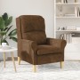 Sillón Moderno Marrón Tela, Madera Estándar Ergonómico Sillón von , Sessel - Ref: Foro24-42009867, Preis: 177,81 €, Rabatt: %