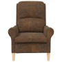 Sillón Moderno Marrón Tela, Madera Estándar Ergonómico Sillón von , Sessel - Ref: Foro24-42009867, Preis: 177,81 €, Rabatt: %