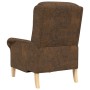 Sillón Moderno Marrón Tela, Madera Estándar Ergonómico Sillón von , Sessel - Ref: Foro24-42009867, Preis: 177,81 €, Rabatt: %