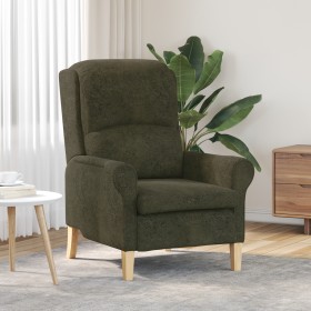 Sillón Contemporáneo Verde Militar Tela, Madera Mediano von , Sessel - Ref: Foro24-42009869, Preis: 177,81 €, Rabatt: %