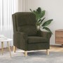 Sillón Contemporáneo Verde Militar Tela, Madera Mediano von , Sessel - Ref: Foro24-42009869, Preis: 177,81 €, Rabatt: %