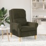 Sillón Contemporáneo Verde Militar Tela, Madera Mediano von , Sessel - Ref: Foro24-42009869, Preis: 177,81 €, Rabatt: %