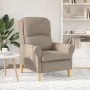 Sillón Taupe Taupe Tela, Madera Estándar Sillón Taupe | Foro24.es | Tu tienda online para hogar, jardín y más Foro24.es