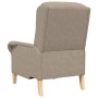 Sillón Taupe Taupe Tela, Madera Estándar Sillón Taupe | Foro24.es | Tu tienda online para hogar, jardín y más Foro24.es