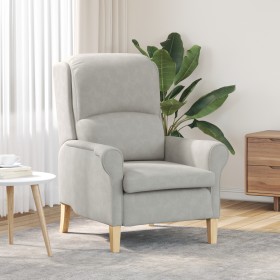 Sillón Gris Claro Tela Ergonómico Estándar Contemporáneo Comodidad von , Sessel - Ref: Foro24-42009871, Preis: 172,04 €, Raba...