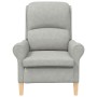 Sillón Gris Claro Tela Ergonómico Estándar Contemporáneo Comodidad von , Sessel - Ref: Foro24-42009871, Preis: 172,04 €, Raba...