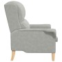 Sillón Gris Claro Tela Ergonómico Estándar Contemporáneo Comodidad von , Sessel - Ref: Foro24-42009871, Preis: 172,04 €, Raba...
