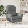 Sillón Gris Oscuro Gris Oscuro Tela y Madera Estándar Ergonómico von , Sessel - Ref: Foro24-42009872, Preis: 172,04 €, Rabatt: %