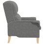 Sillón Gris Oscuro Gris Oscuro Tela y Madera Estándar Ergonómico von , Sessel - Ref: Foro24-42009872, Preis: 172,04 €, Rabatt: %