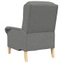Sillón Gris Oscuro Gris Oscuro Tela y Madera Estándar Ergonómico von , Sessel - Ref: Foro24-42009872, Preis: 172,04 €, Rabatt: %