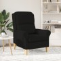 Sillón Negro Negro Tapizado de tela con patas de madera von , Sessel - Ref: Foro24-42009873, Preis: 172,04 €, Rabatt: %