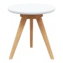 Conjunto de Mesas de Café de Madera Sólida de Nogal y Madera Ingeniería | Foro24.es | Tu tienda online para hogar, jardín y más Foro24.es