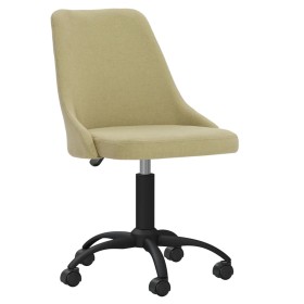 Silla de oficina giratoria tela verde