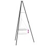 Tripode de Cocina para Campamento con Rejilla para Asar de 170 cm en Acero von , Küchengeräte - Ref: Foro24-42010331, Preis: ...
