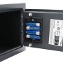 Caja Fuerte Digital Electrónica Gris Oscuro 23x17x17 cm Acero by , Safes - Ref: Foro24-42011305, Price: 44,26 €, Discount: %