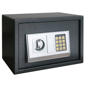 Caja Fuerte Electrónica de Con Estante Gris Oscuro 35x25x25 cm Acero von , Tresore - Ref: Foro24-42011307, Preis: 82,33 €, Ra...