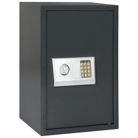 Caja Fuerte Digital Electrónica con Estante Gris