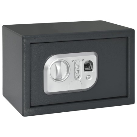 Caja Fuerte Electrónica Digital con Cerradura de Huellas Dactilares 20x31x20 cm Acero | Foro24.es | Tu tienda online para hogar, jardín y más Foro24.es