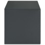 Caja Fuerte con Cerradura de Llave Gris Oscuro 20x31x20 cm Acero | Foro24.es | Tu tienda online para hogar, jardín y más Foro24.es