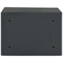 Caja de Seguridad con Cerradura de Llave Gris Oscuro 25x35x25 cm Acero von , Tresore - Ref: Foro24-42011315, Preis: 79,33 €, ...