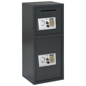Caja Fuerte Digital Electrónica Gris Oscuro