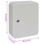 Cabinet de Llaves Crema Acero Mediano Cerraduras von , Tresore - Ref: Foro24-42011321, Preis: 27,95 €, Rabatt: %