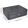 Caja Fuerte de Seguridad Gris Oscuro Acero Mediana von , Tresore - Ref: Foro24-42011322, Preis: 26,68 €, Rabatt: %