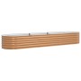Cama de Jardín Elevada Marrón con Aspecto de Madera 320x80x44 cm Acero | Foro24.es | Tu tienda online para hogar, jardín y más Foro24.es