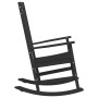 Silla Mecedora de Jardín Negra 65x84x114 cm HDPE | Foro24.es | Tu tienda online para hogar, jardín y más Foro24.es