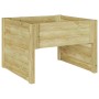 Garaje para Cortacésped Robótico con Maceta de Madera de Pino Impregnada | Foro24.es | Tu tienda online para hogar, jardín y más Foro24.es