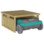 Garaje para cortacésped robótico 70x80x38 cm Madera de pino impregnada by , Sheds - Ref: Foro24-42013030, Price: 68,03 €, Dis...
