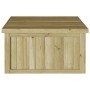 Garaje para cortacésped robótico 70x80x38 cm Madera de pino impregnada by , Sheds - Ref: Foro24-42013030, Price: 68,03 €, Dis...