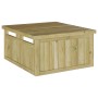 Garaje para cortacésped robótico 70x80x38 cm Madera de pino impregnada by , Sheds - Ref: Foro24-42013030, Price: 68,03 €, Dis...