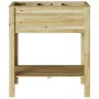 Soporte para Plantas 85x46x94 cm Madera de Pino Tratada by , Pots and planters - Ref: Foro24-42013033, Price: 83,76 €, Discou...