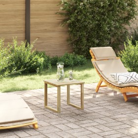Mesa de tumbona 40x40x36 cm de madera de pino impregnada by , Garden tables - Ref: Foro24-42013038, Price: 21,34 €, Discount: %