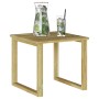 Mesa de tumbona 40x40x36 cm de madera de pino impregnada by , Garden tables - Ref: Foro24-42013038, Price: 21,34 €, Discount: %