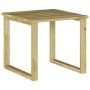 Mesa de tumbona 40x40x36 cm de madera de pino impregnada by , Garden tables - Ref: Foro24-42013038, Price: 21,34 €, Discount: %