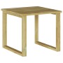 Mesa de tumbona 40x40x36 cm de madera de pino impregnada by , Garden tables - Ref: Foro24-42013038, Price: 21,34 €, Discount: %