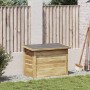 Caja de Almacenamiento 44x80x57 cm Madera Tratada de Pino | Foro24.es | Tu tienda online para hogar, jardín y más Foro24.es