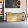 Caja de Almacenamiento 44x119x57 cm Madera Tratada de Pino von , Aufbewahrungsboxen für den Außenbereich - Ref: Foro24-420130...